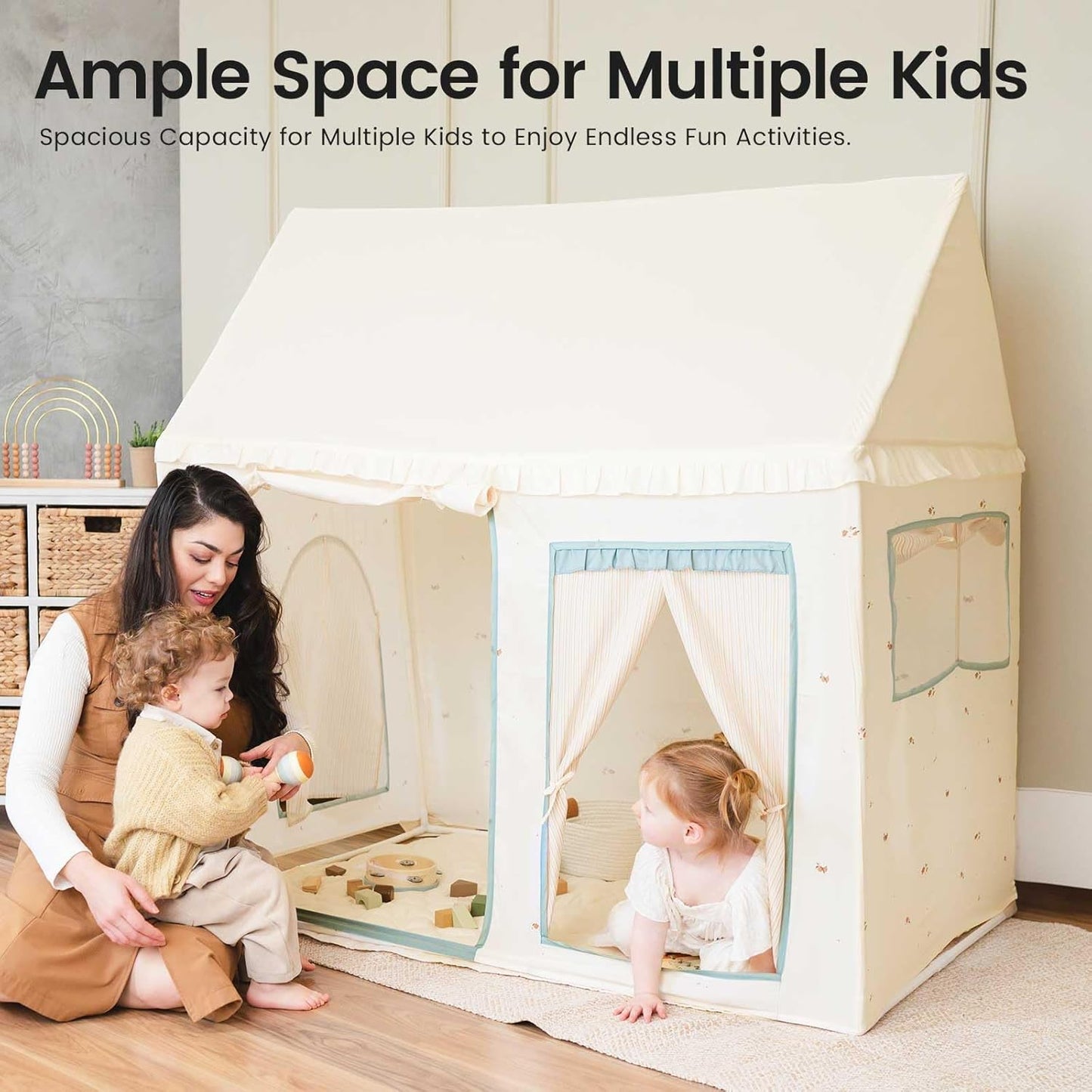 Magical Kids Tent – Indoor Castle Playhouse for Boys & Girls, Sleep & Dream in Style!