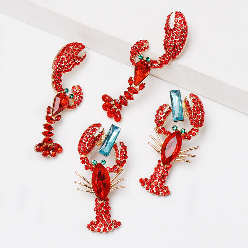 lobster earrings