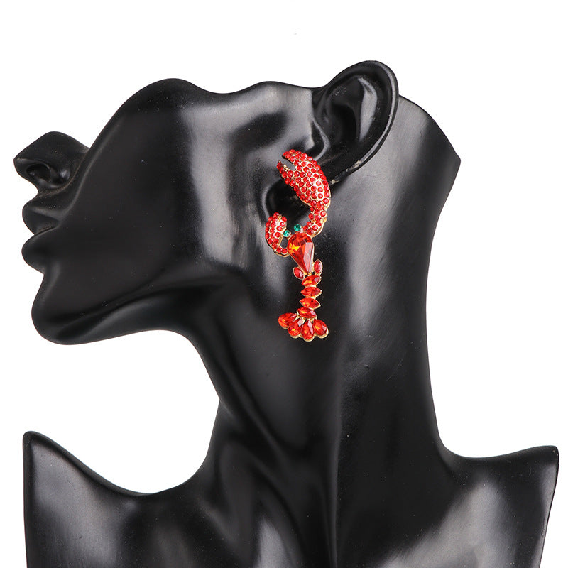 lobster earrings