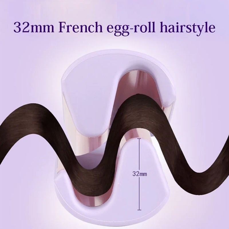 ⏳ Final 3 Hours – 75% OFF! 🌸 - Romantic French Egg Curling Iron