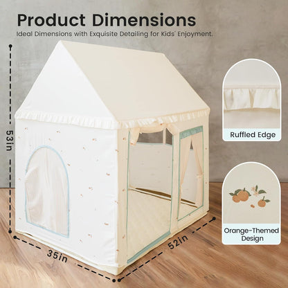 Magical Kids Tent – Indoor Castle Playhouse for Boys & Girls, Sleep & Dream in Style!