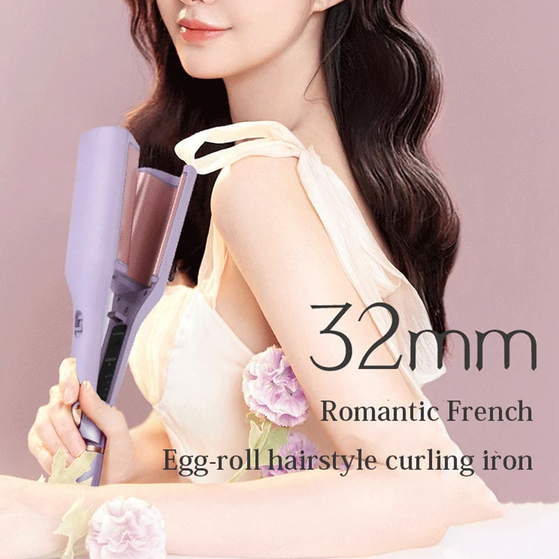 ⏳ Final 3 Hours – 75% OFF! 🌸 - Romantic French Egg Curling Iron