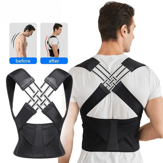 Adjustable Back Posture Belt Office Home Gym Unisex-BUY 2 FREE SHIPPING