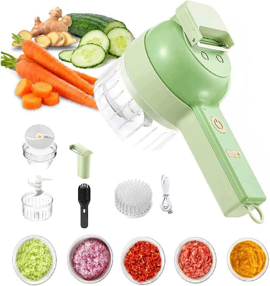 4 in 1 Handheld Electric Vegetable Slicer