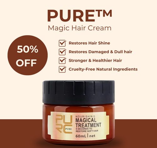 PURE™ - LuxuryElixir, Unleash the Magic of Healthy, Gorgeous Hair in Seconds!