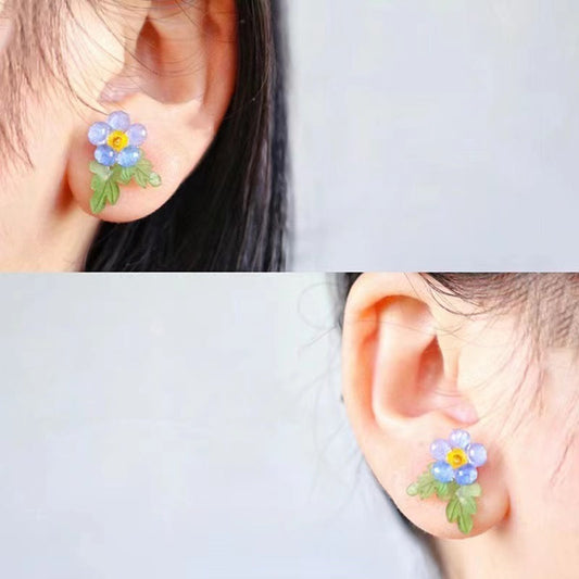 Forget-me-not Earrings
