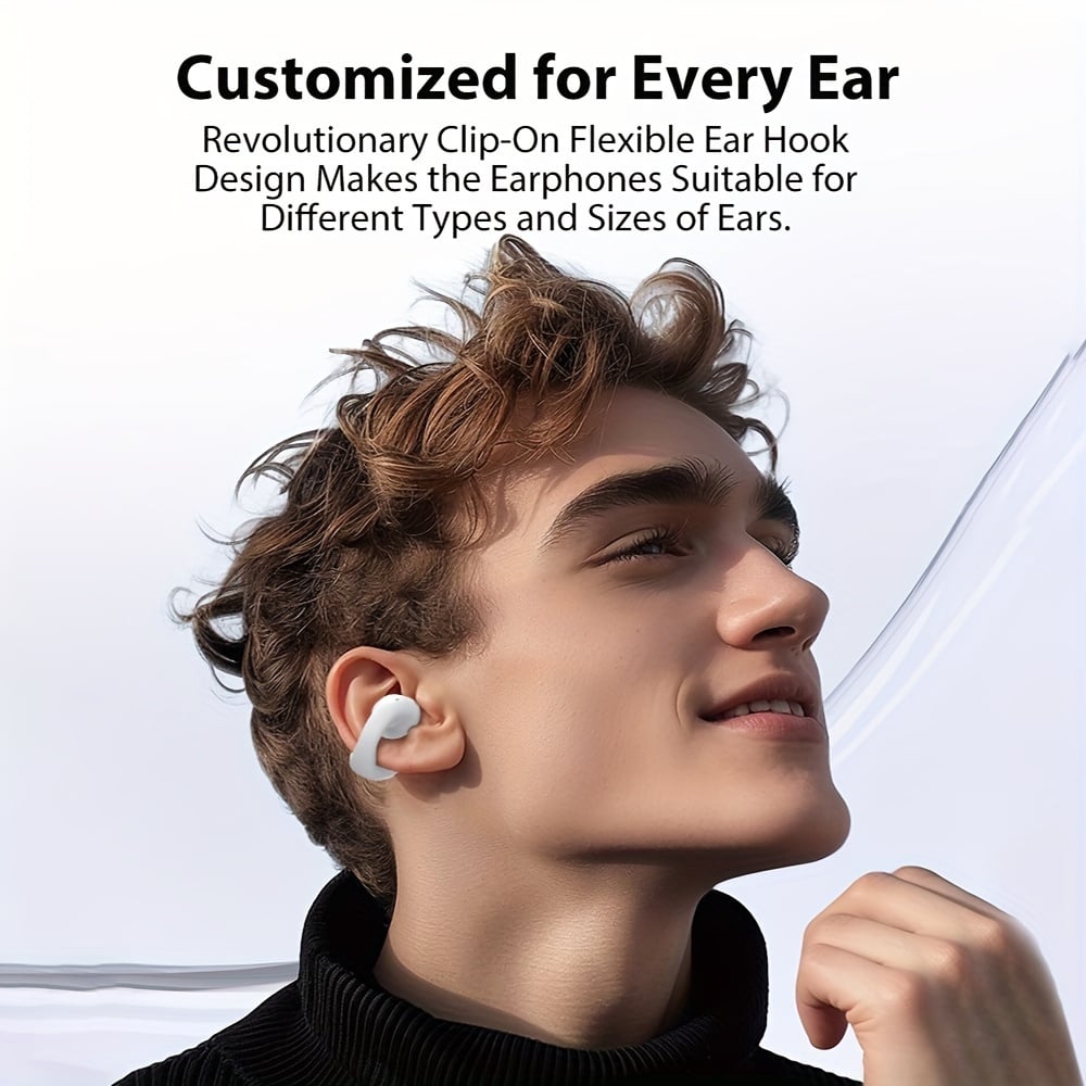 Verdurai - Limited time offer🔥Ear Clip Bluetooth Headphones  with Touch Screen