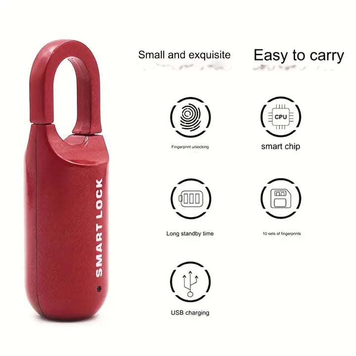 🔒Smart Fingerprint Padlock (Buy 2 Free Shipping!)