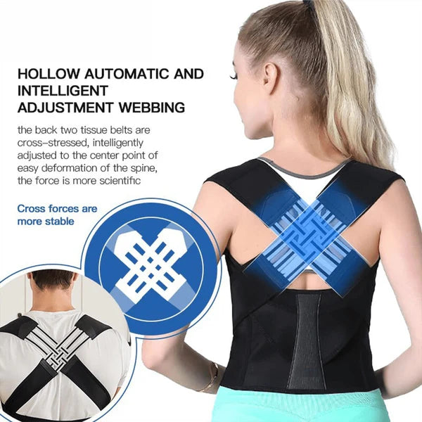 Adjustable Back Posture Belt Office Home Gym Unisex-BUY 2 FREE SHIPPING