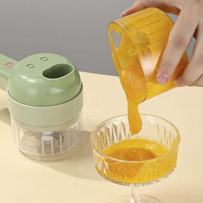 4 in 1 Handheld Electric Vegetable Slicer