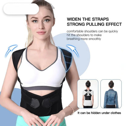 Adjustable Back Posture Belt Office Home Gym Unisex-BUY 2 FREE SHIPPING
