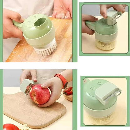 4 in 1 Handheld Electric Vegetable Slicer